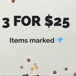 3/$25 girls dresses!  Bundle and save on shipping!